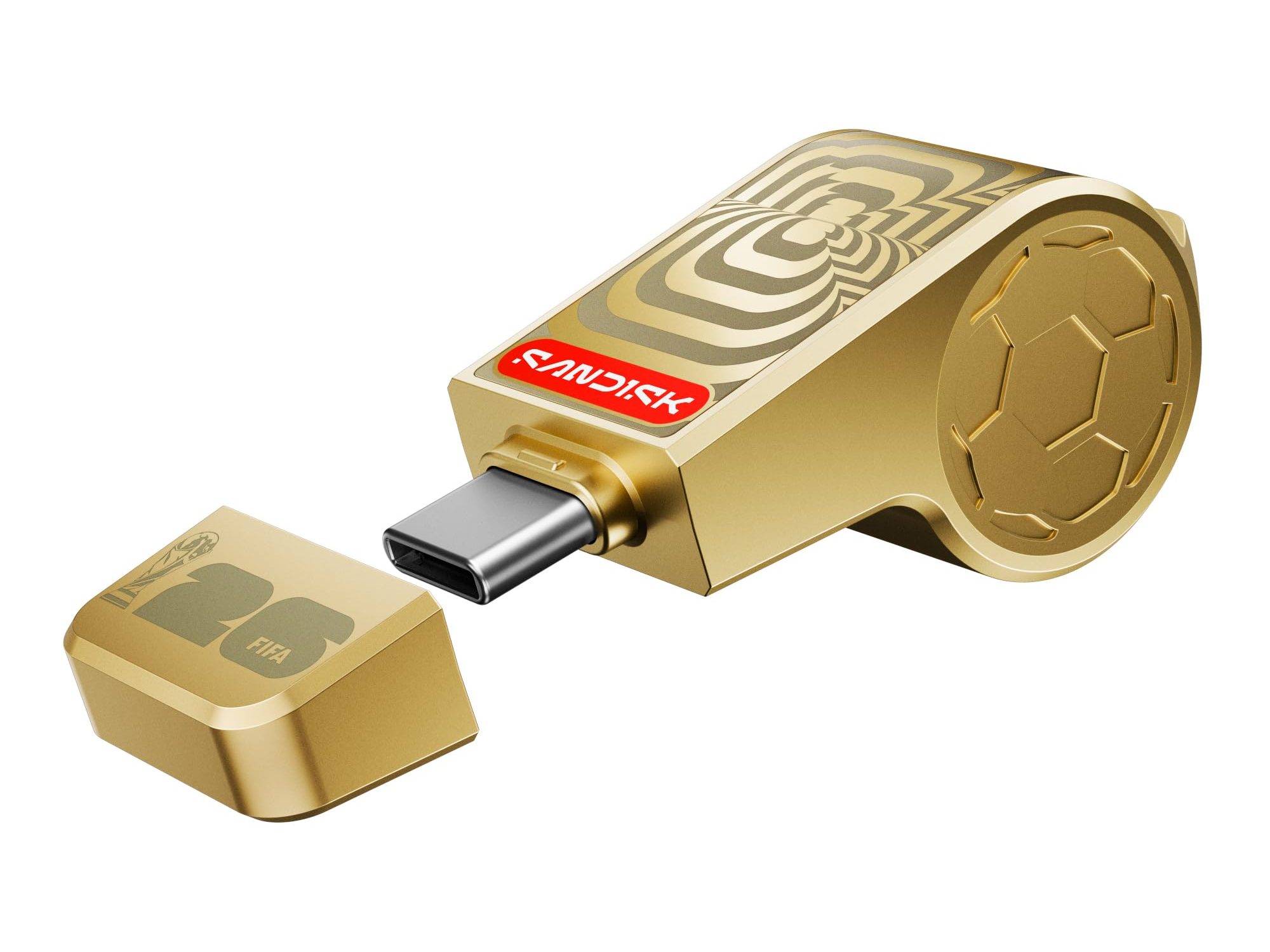 FIFA WorldCup2026 USB-C Drive 128GB Gold