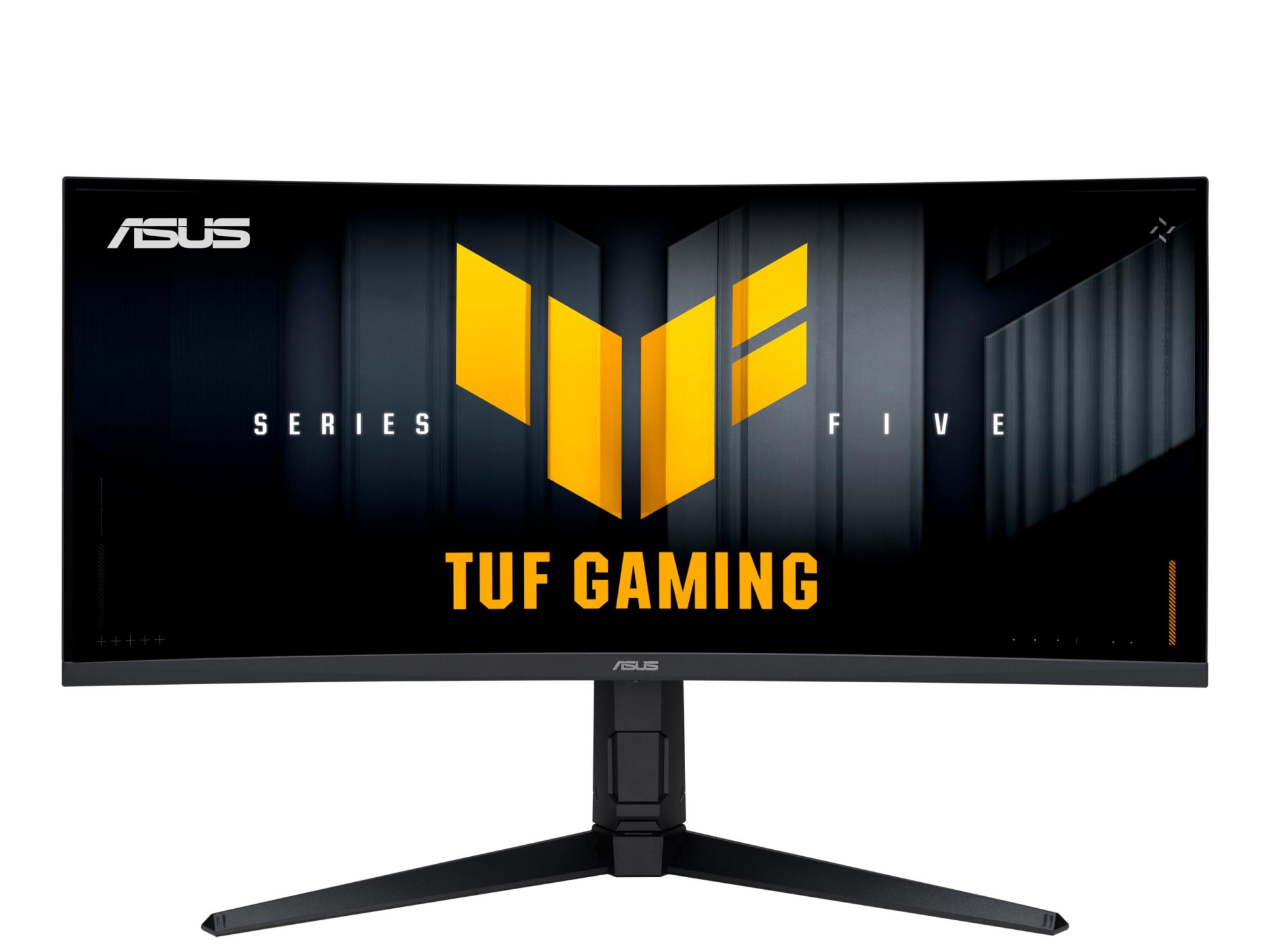 ASUS TUF Gaming VG34WQL5A - 5 Series - LED monitor - gaming - curved - 34" - 3440 x 1440 WQHD @ 200 Hz - Fast VA - 400 cd/m² - 4000:1 - DisplayHDR 400 - 1 ms - HDMI, DisplayPort - speakers - black