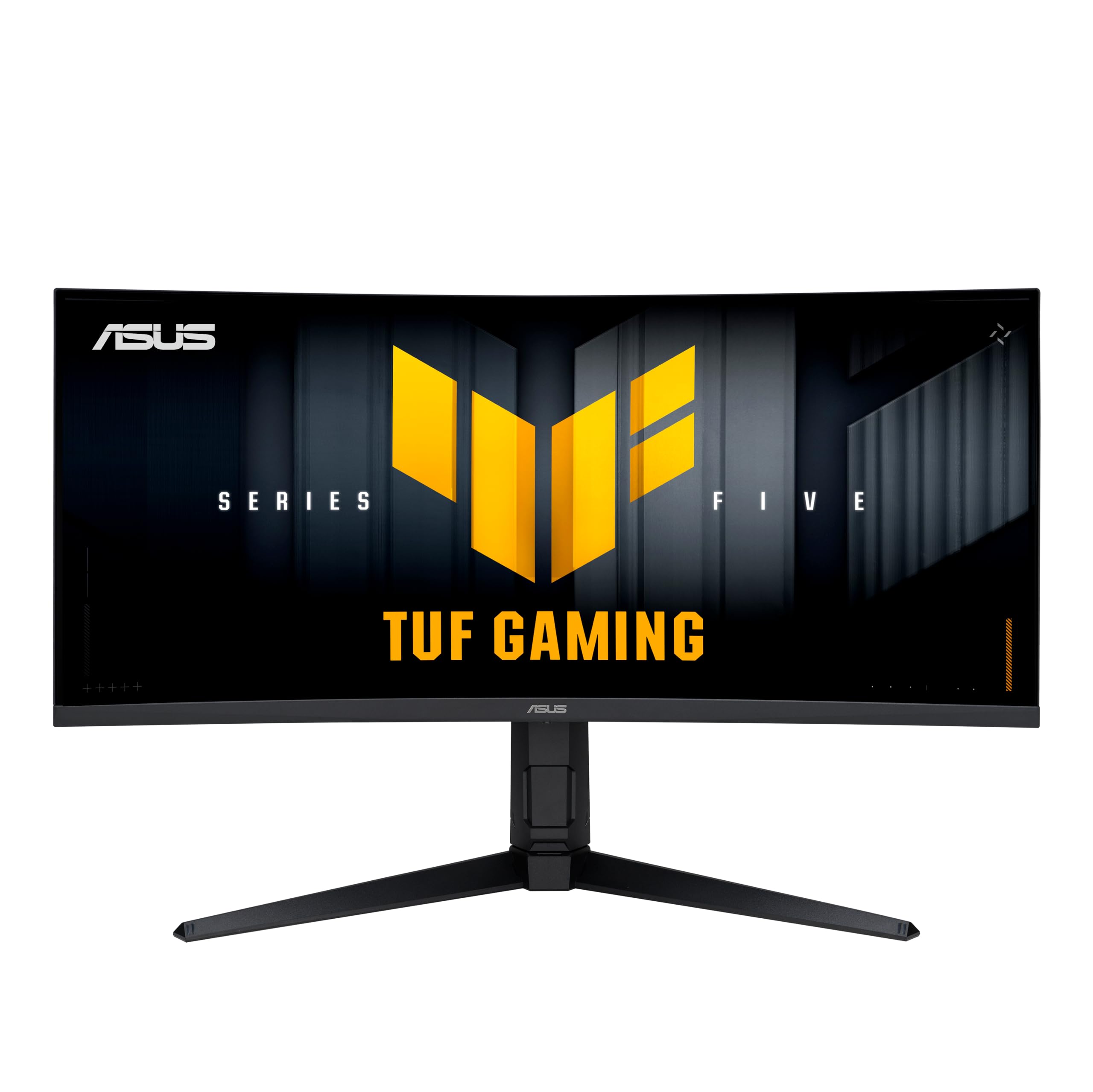 ASUS TUF Gaming VG34WQL5A - 5 Series - LED monitor - gaming - curved - 34" - 3440 x 1440 WQHD @ 200 Hz - Fast VA - 400 cd/m² - 4000:1 - DisplayHDR 400 - 1 ms - HDMI, DisplayPort - speakers - black